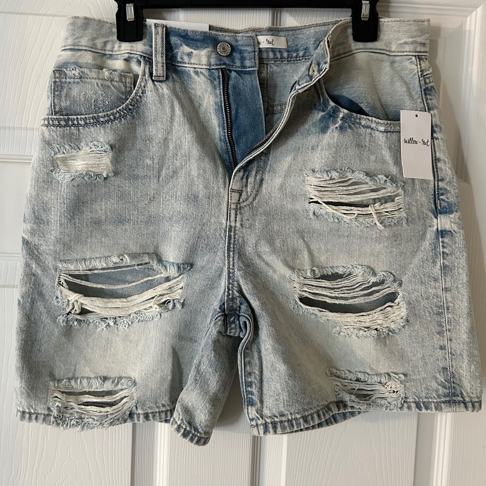 Willow & root jean shorts